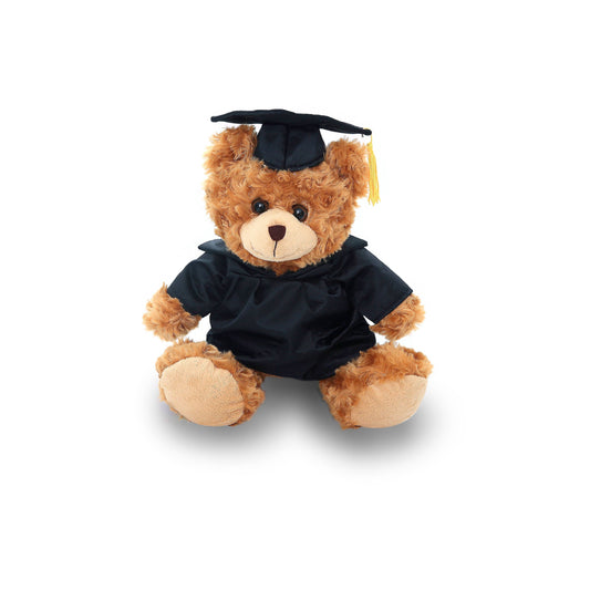 Graduation Mocha Bear 11"