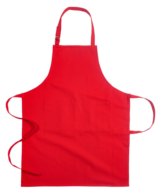 KAF Home Solid Color Adjustable Chef's Cooking Apron